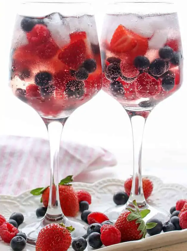 Pink Berry Gin and Tonic