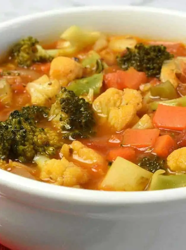 Broccoli and Cauliflower Soup