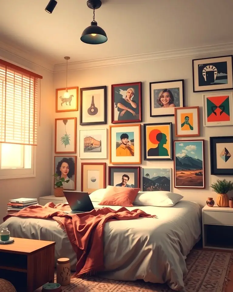 Gallery Walls with Eclectic Art