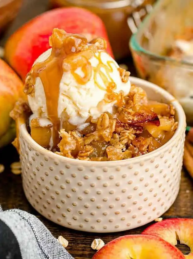 Air Fryer Apple Crisp