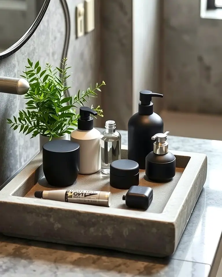 Concrete Tray for Industrial Style