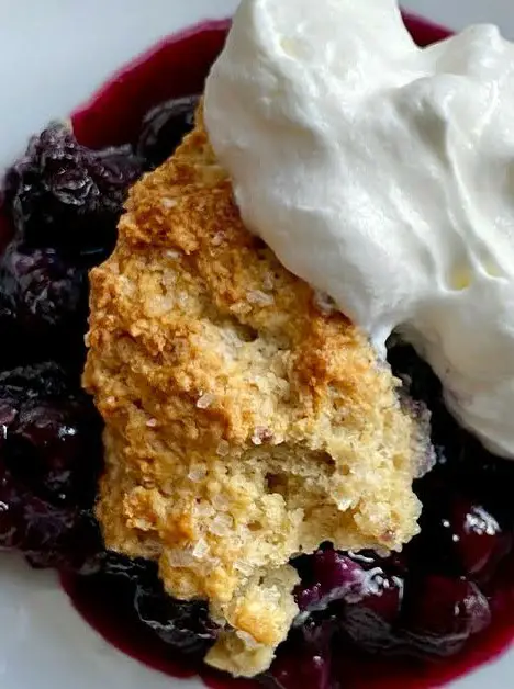 Easy Blueberry Cobbler