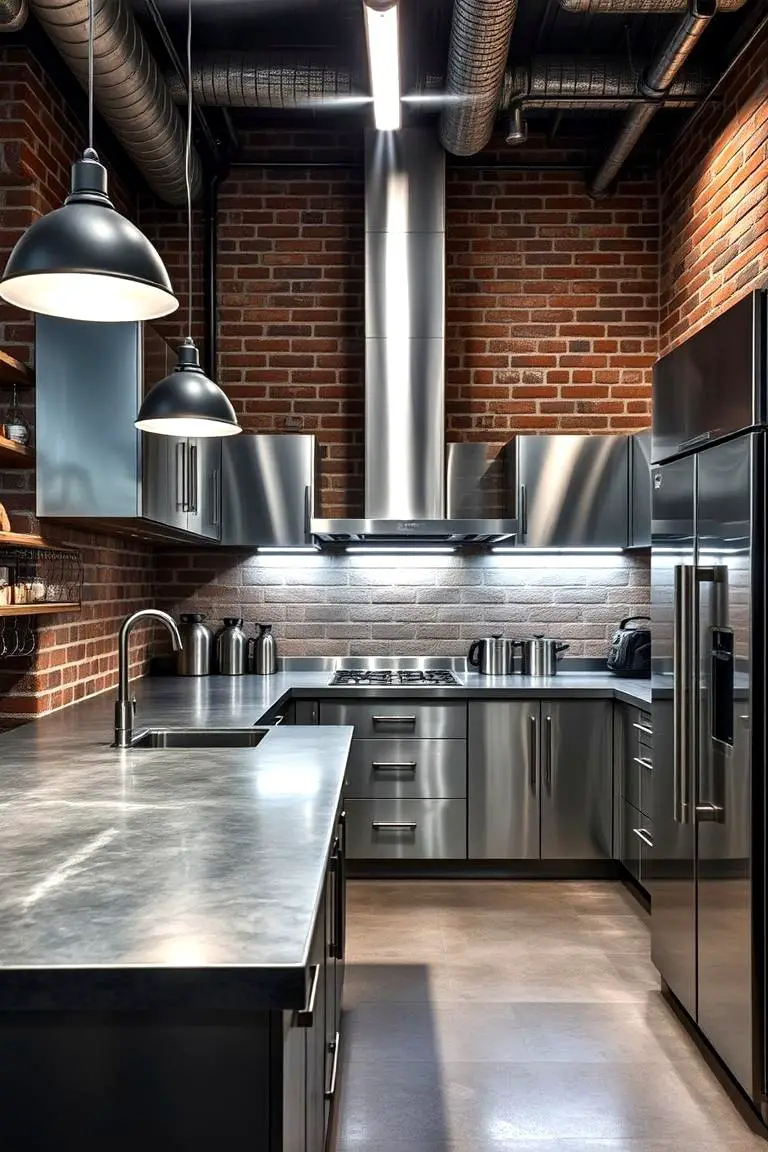 Sleek Stainless Accents