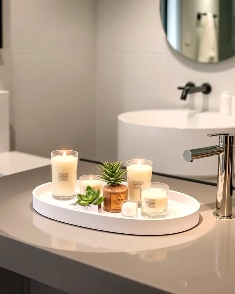 Oval Tray for a Sleek Design