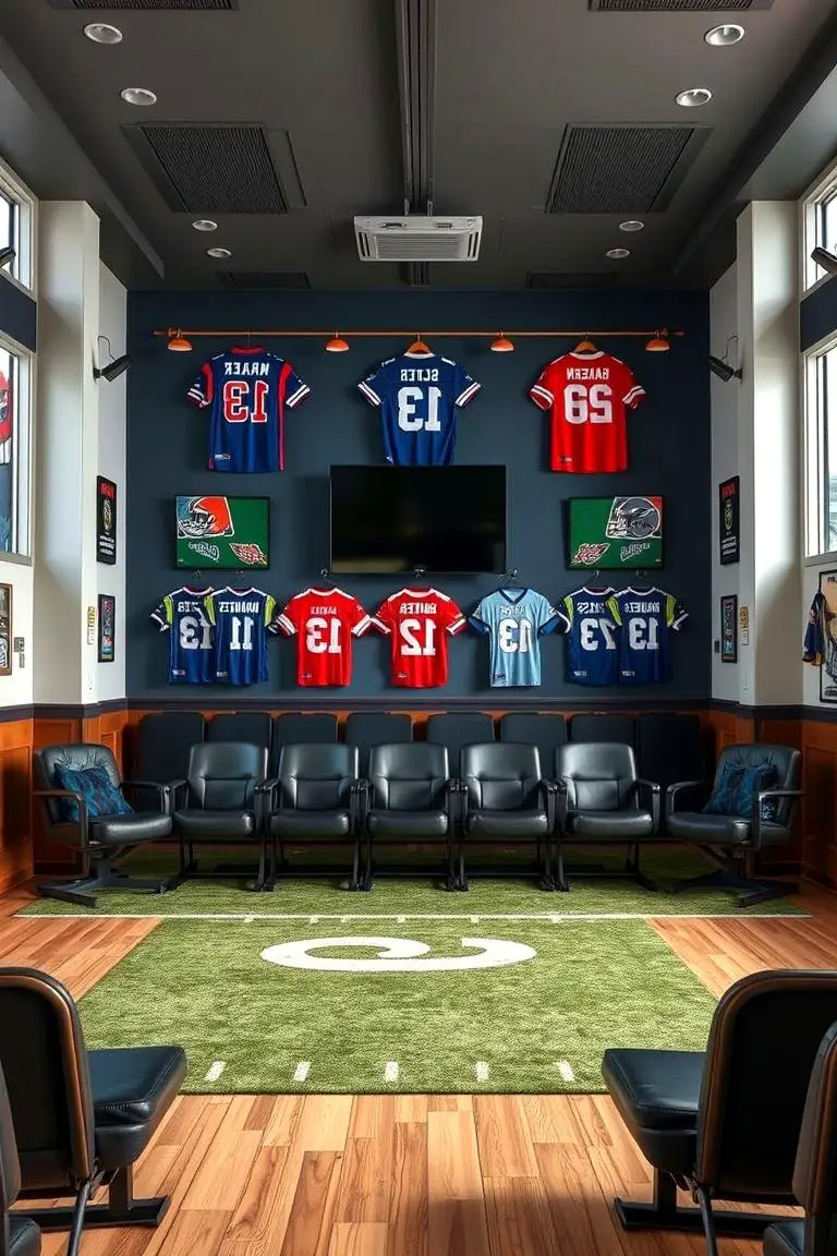 Sports Memorabilia Showcase