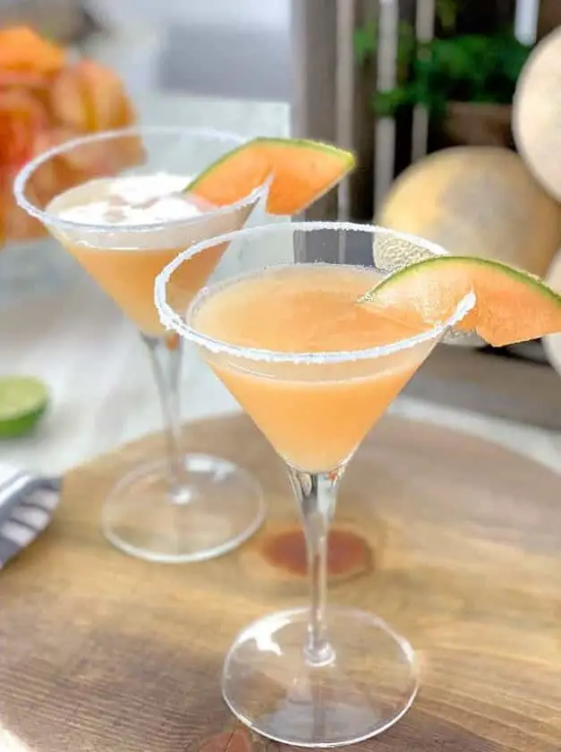 Cantaloupe Grapefruit Martini