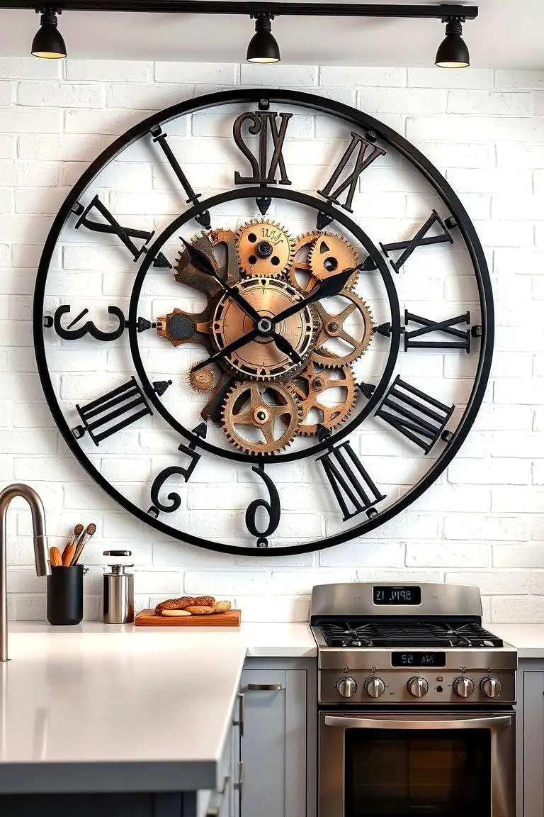 Decorative Wall Clock Statement