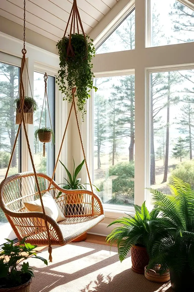 Relaxing Sunroom Oasis