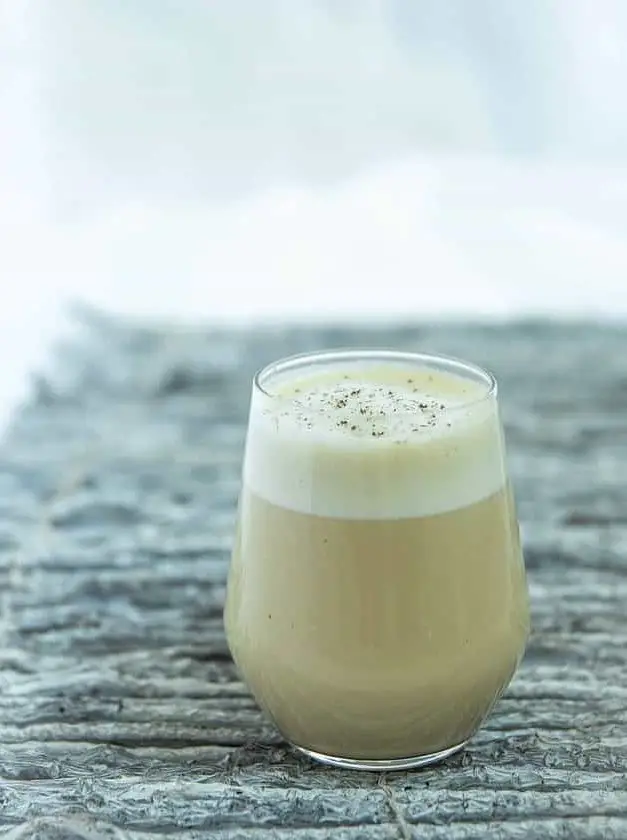 Cachaca Apple and Cardamom Flip