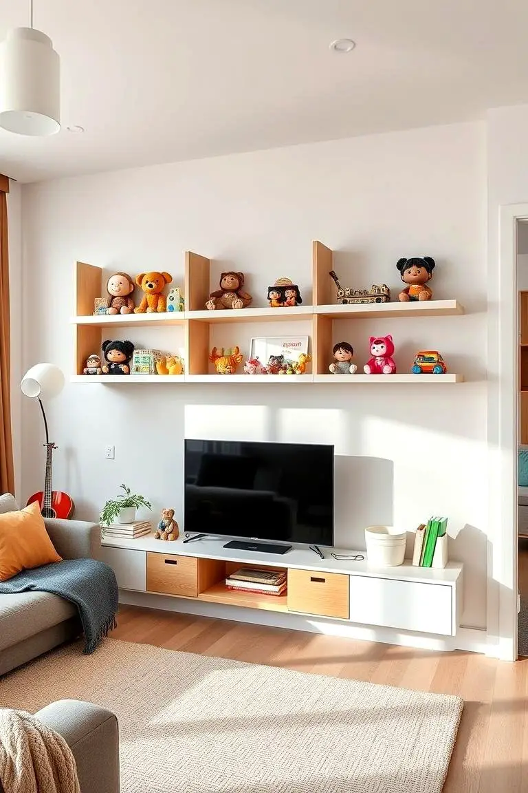 Wall-Mounted Shelves