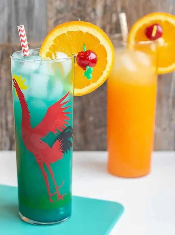 The Green Screwdriver Cocktail Drink