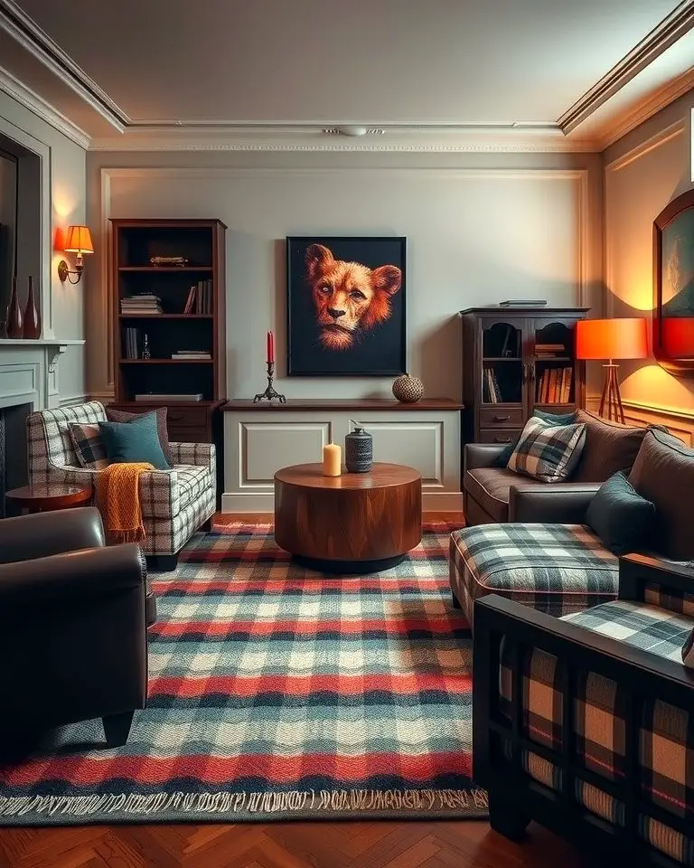 Masculine Textiles and Patterns