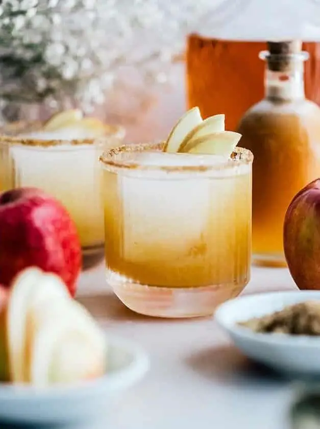 Spiced Apple Brandy Cocktail