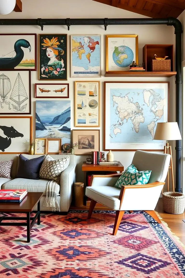 Eclectic Accent Pieces