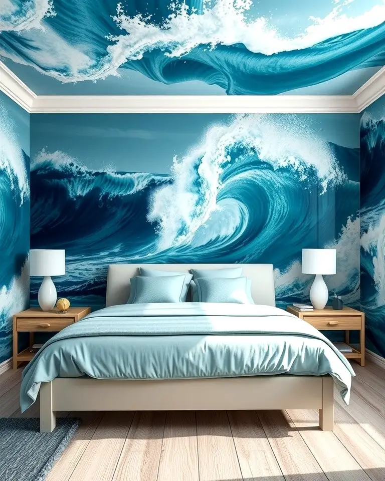 Ocean-Themed Wallpaper