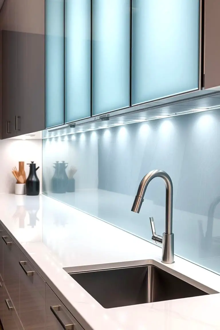 Contemporary Glass Panels