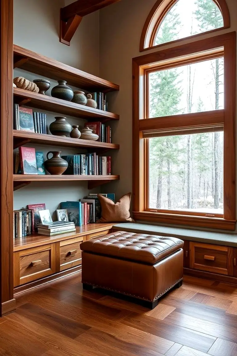 Custom Built-In Shelving