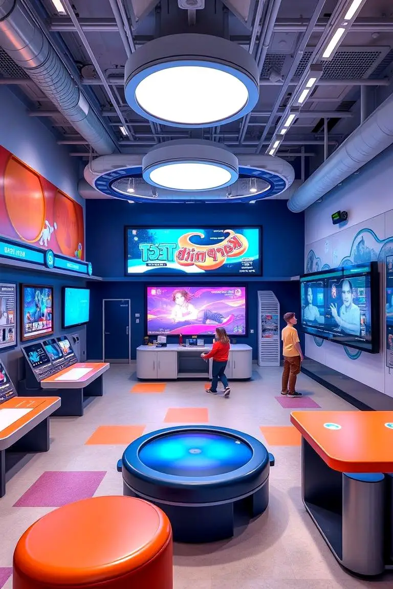 Tech-Integrated Play Area