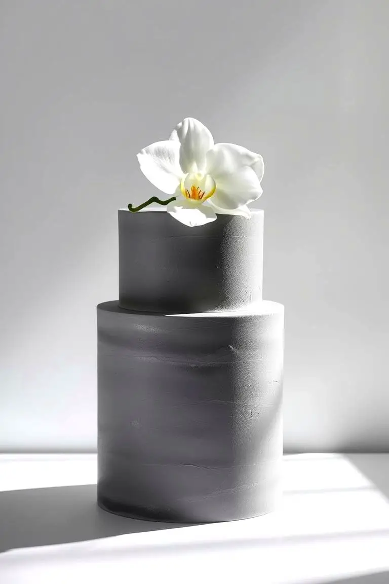 Monochrome Magic Cake
