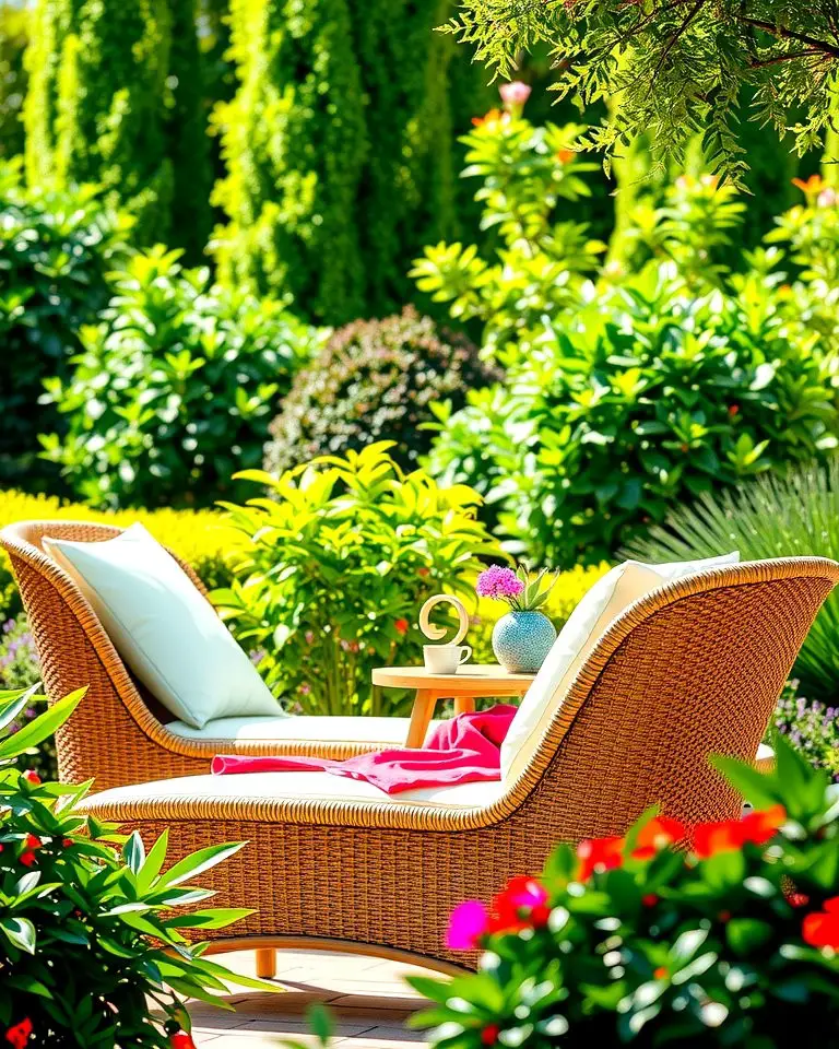 Wicker Lounge Chairs