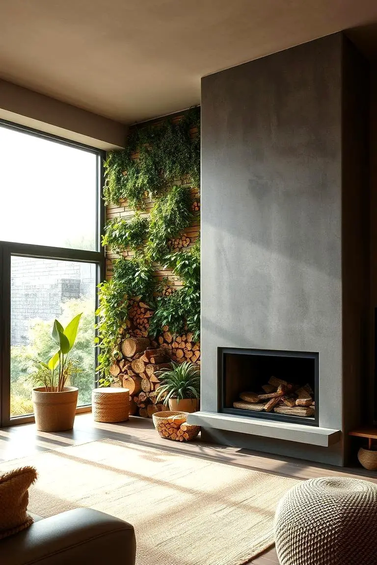 Eco-Friendly Fireplace