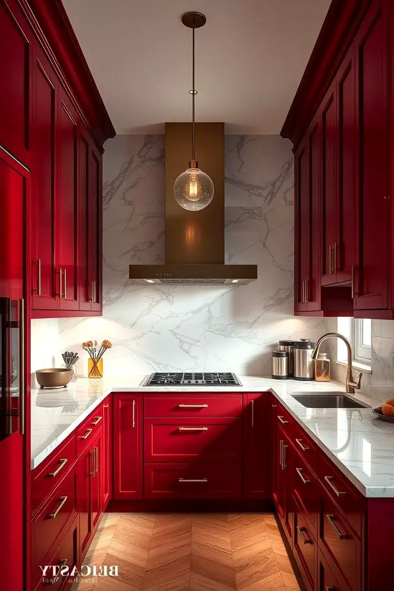 Rich Burgundy Sophistication