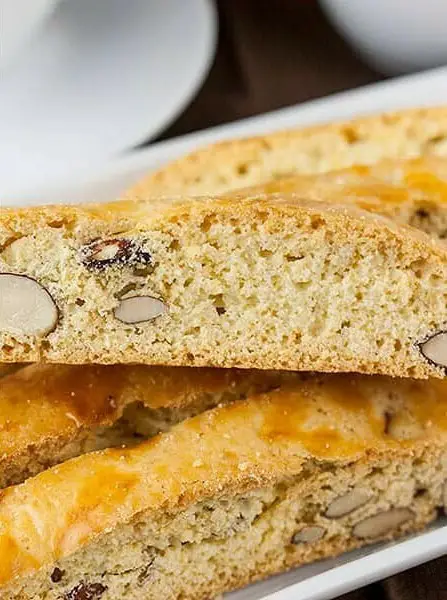 Vanilla Almond Biscotti