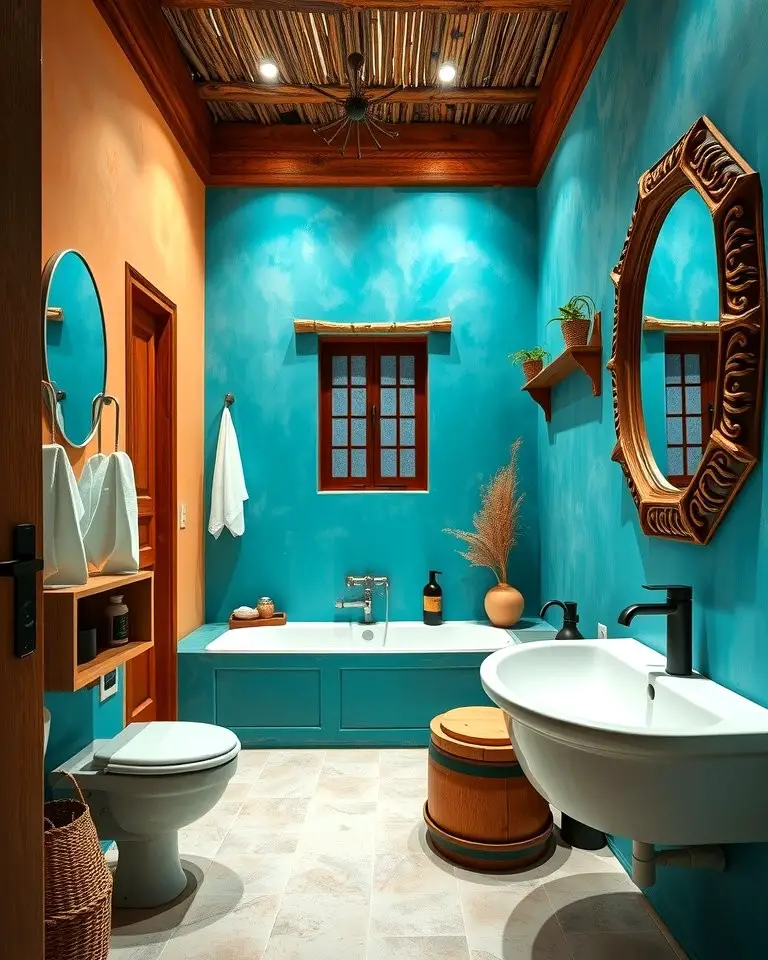 Brightly Painted Walls