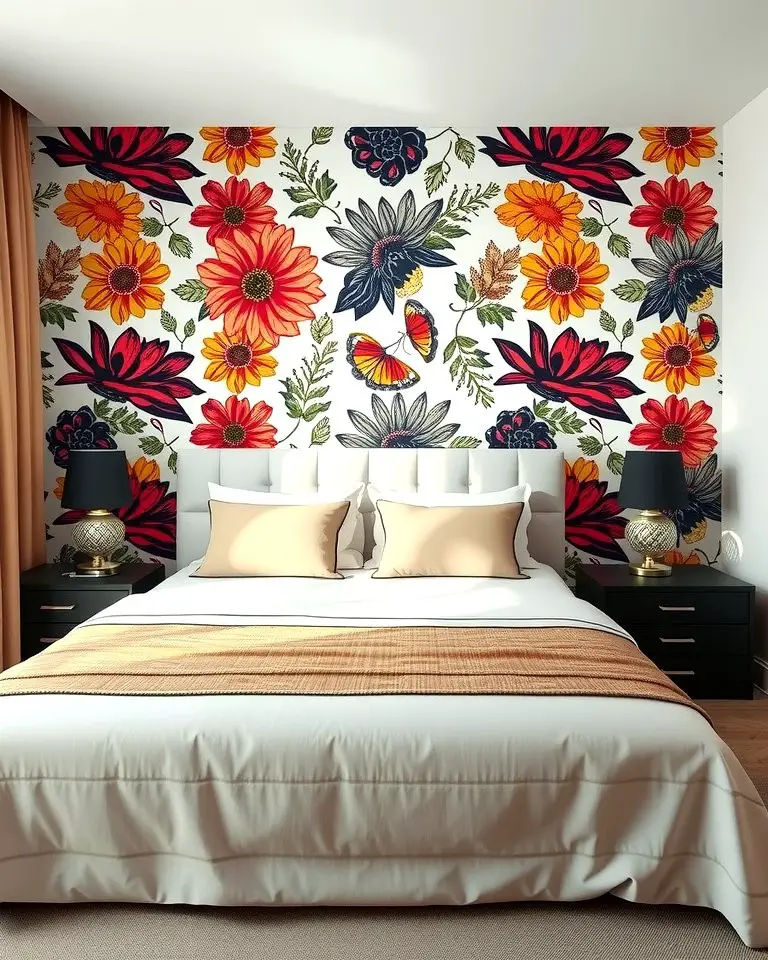 Wallpapered Backdrop