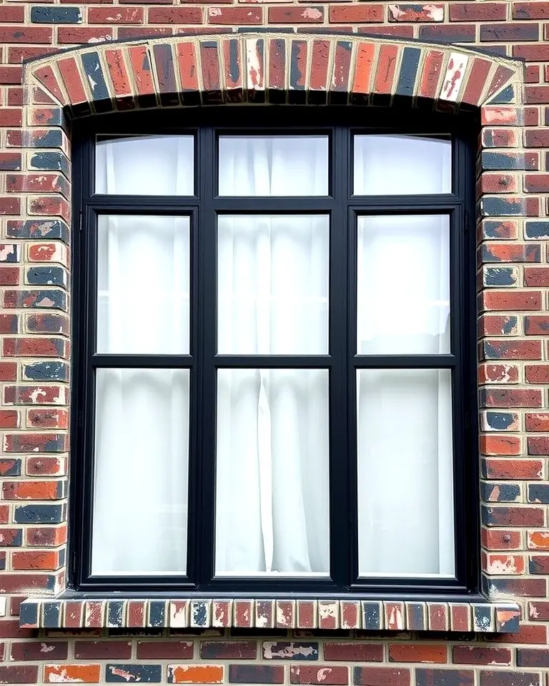 Contrasting Trim with Brick Walls