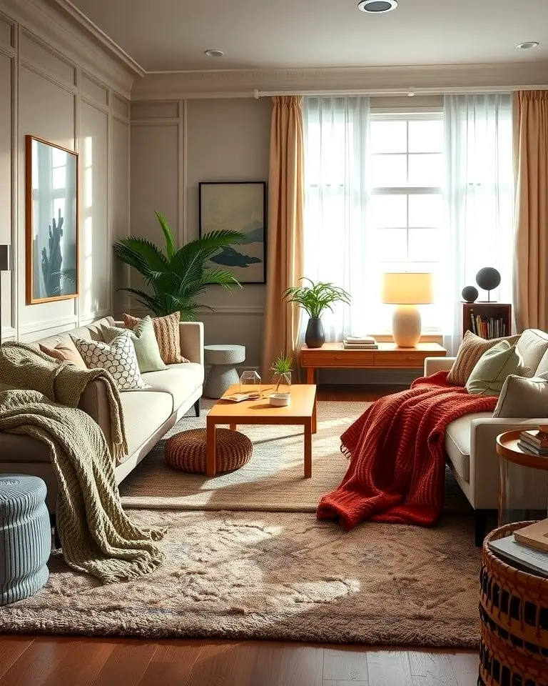 Cozy Textures and Layers