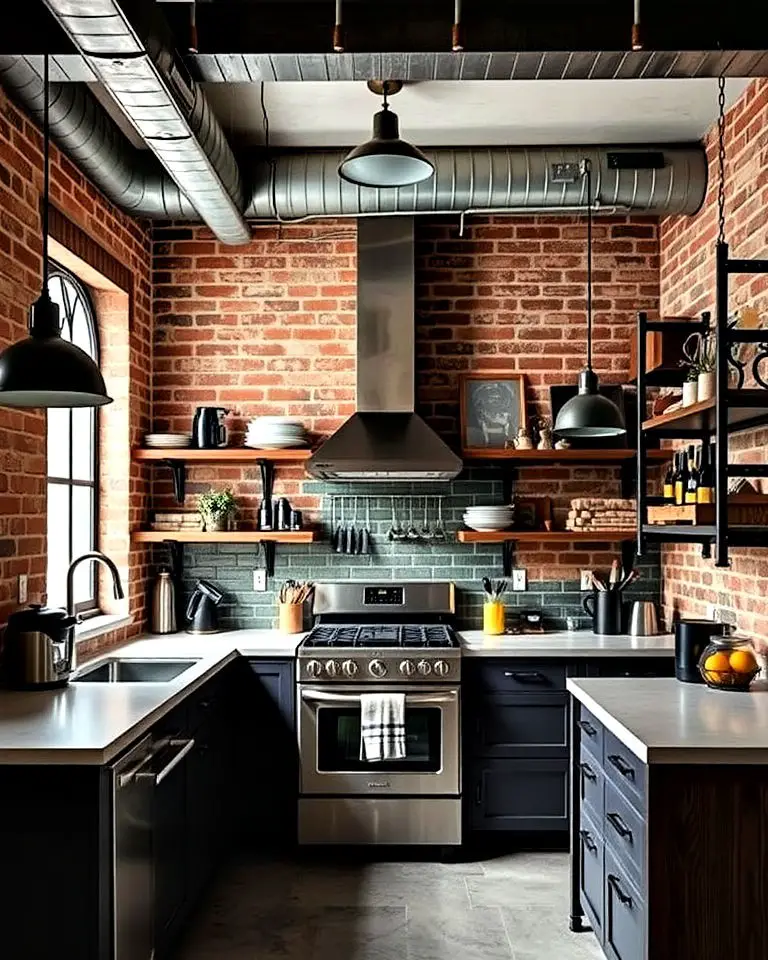 Industrial-Style Touches