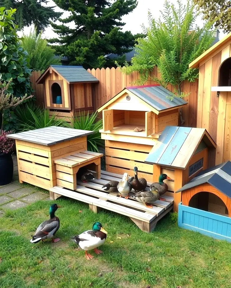 Recycled Materials Duck House