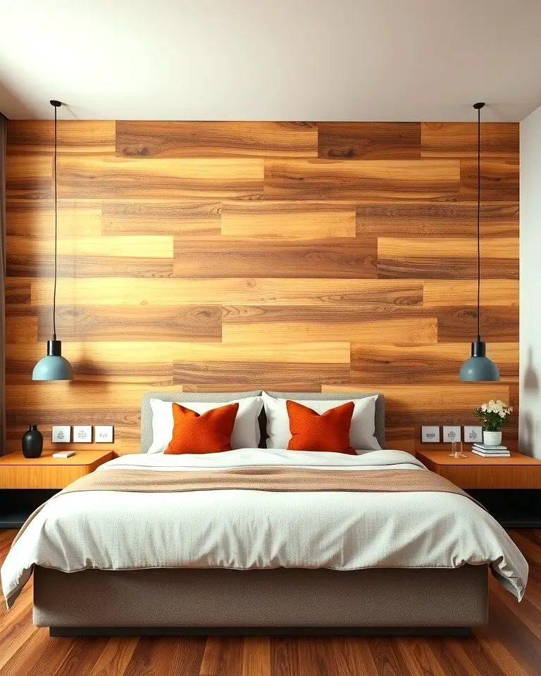 Horizontal Wood Panels