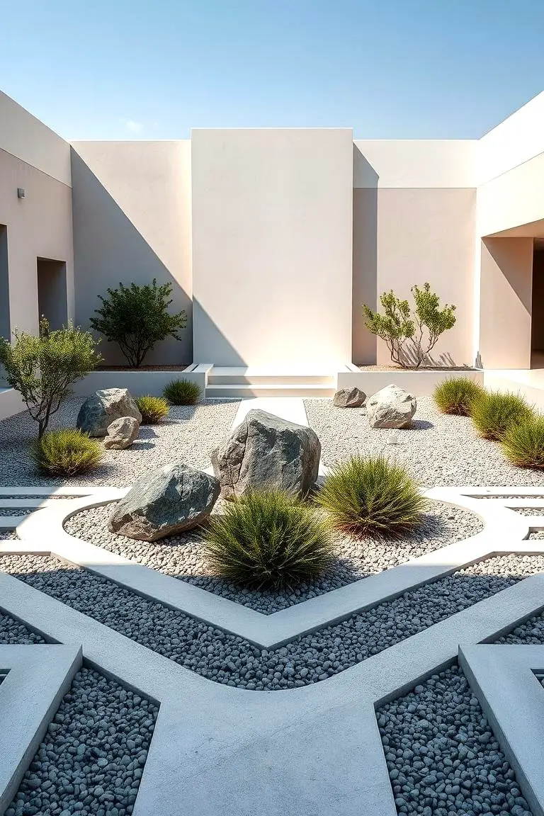 Modern Minimalist Landscape