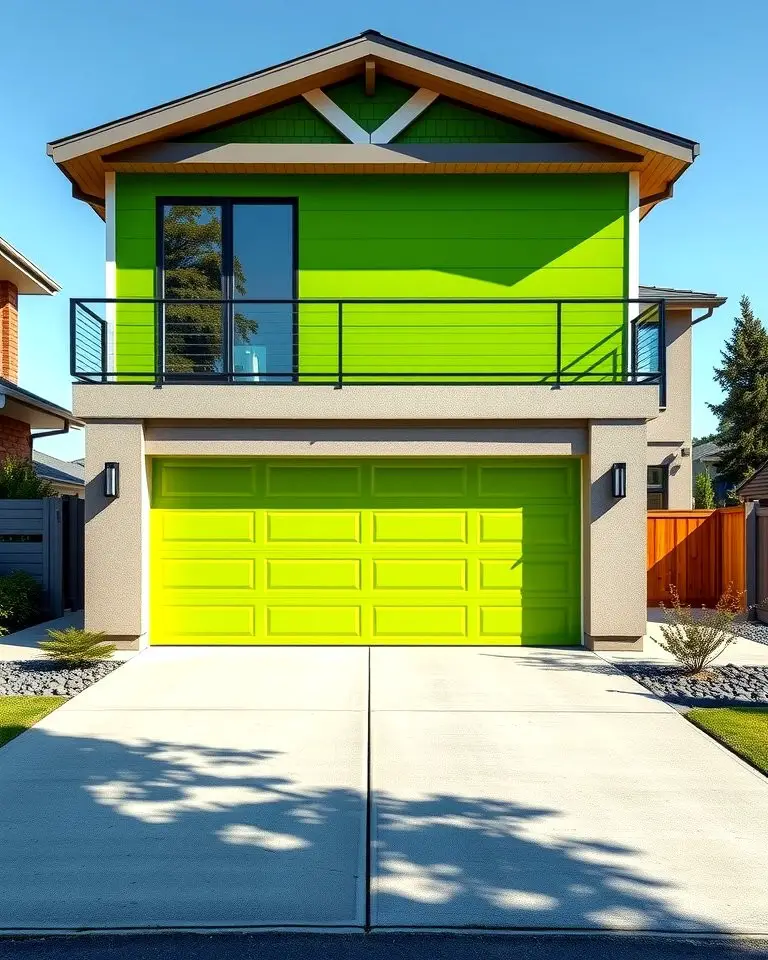 Lime Green for a Contemporary Pop