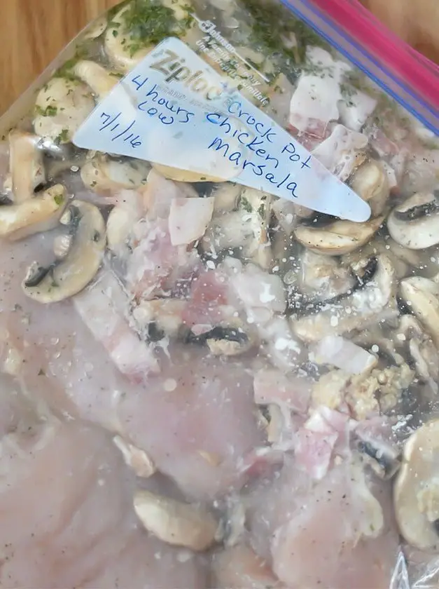 Crock Pot Chicken Marsala