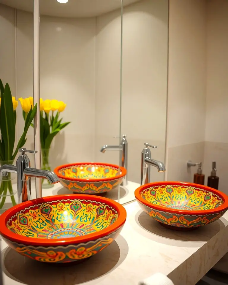 Colorful Sink Basins