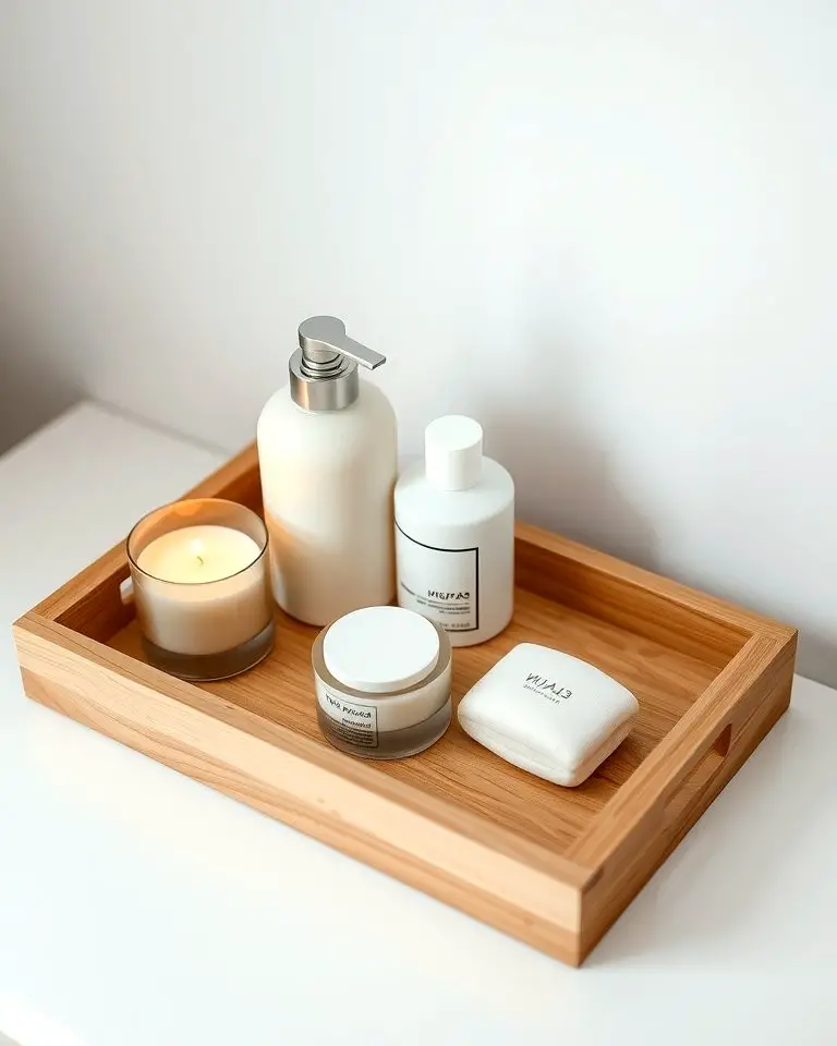 Minimalist Wooden Tray