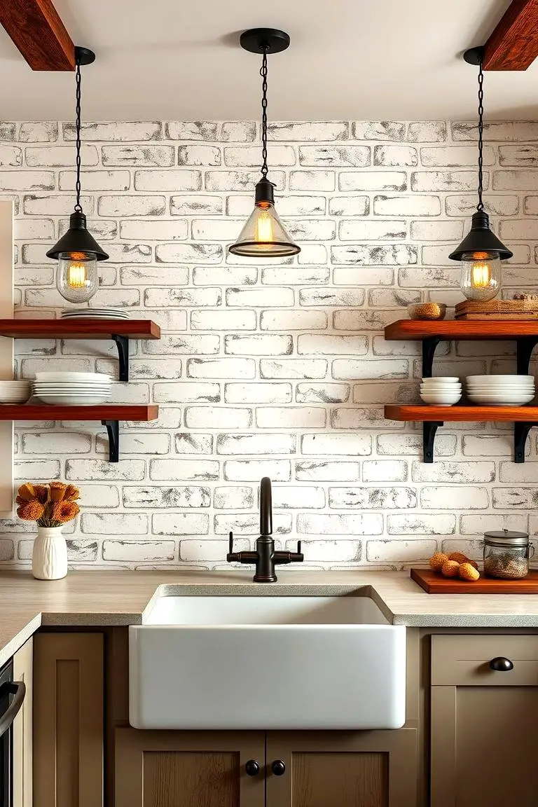 Farmhouse Brick Aesthetics