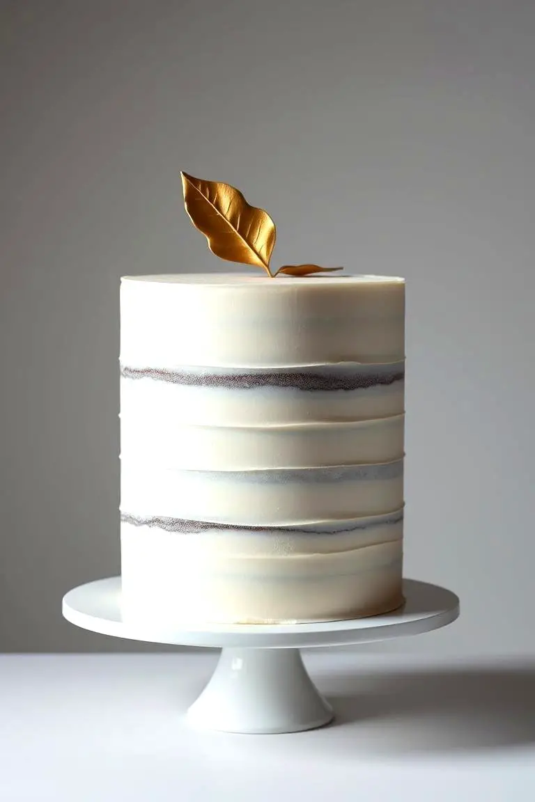 Minimalist Elegance Cake