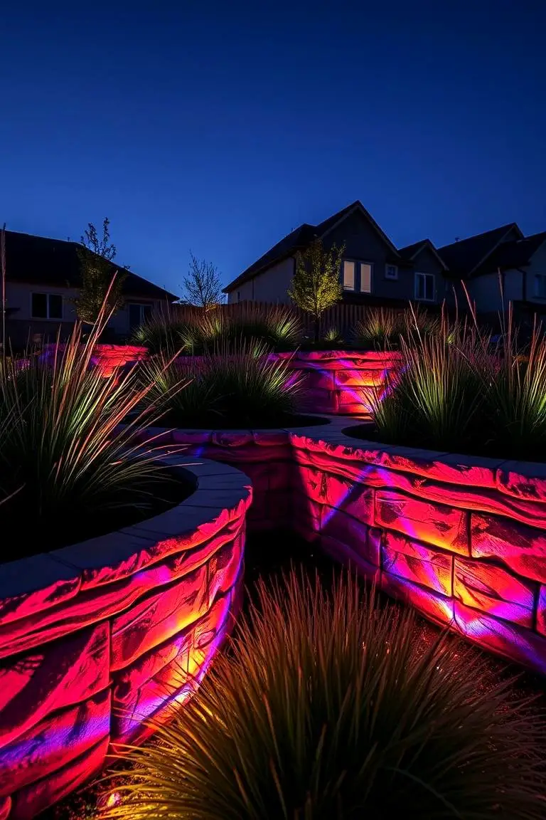 Dynamic Color-Changing Fixtures