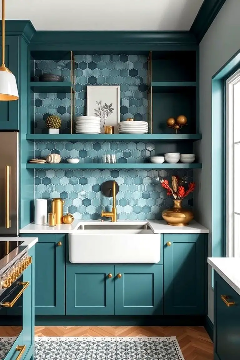 Trendy Teal Tones