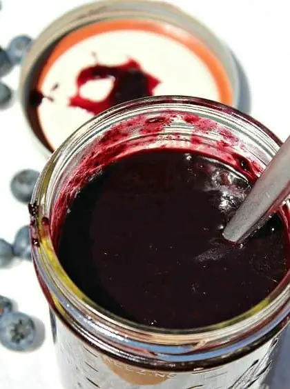Easy Blueberry BBQ Sauce