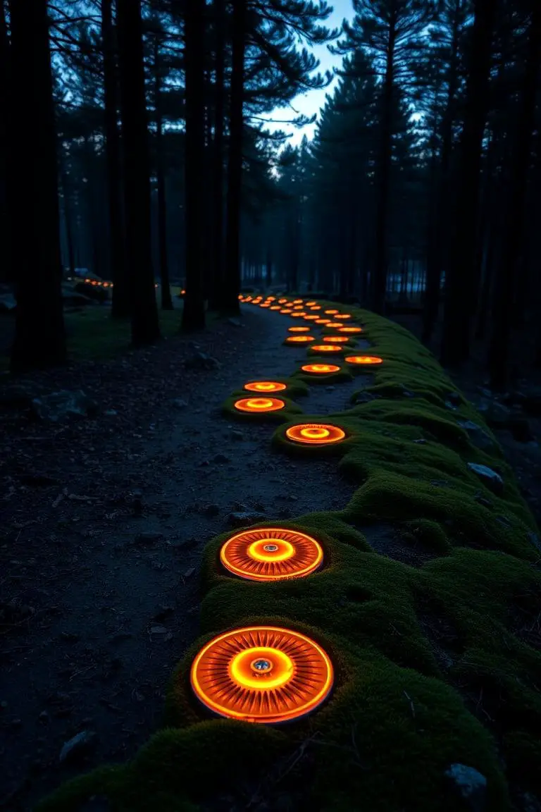 Discreet Path Markers