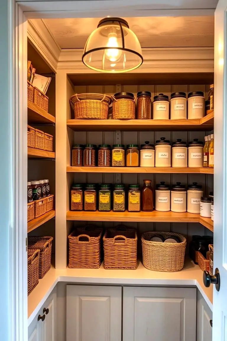 Labeled Jars and Canisters