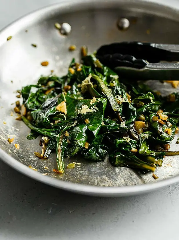 Sautéed Beet Greens