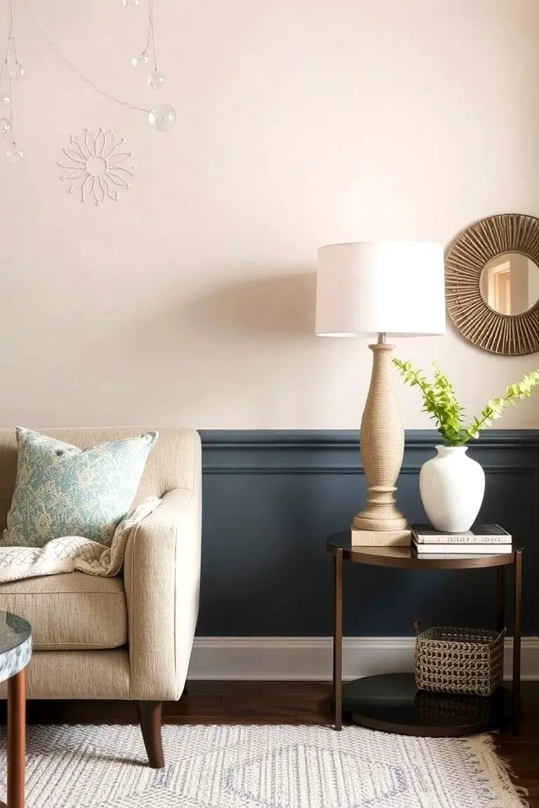 Subdued Accent Walls