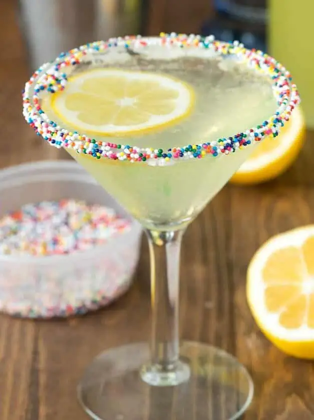 Lemon Cupcake Martini