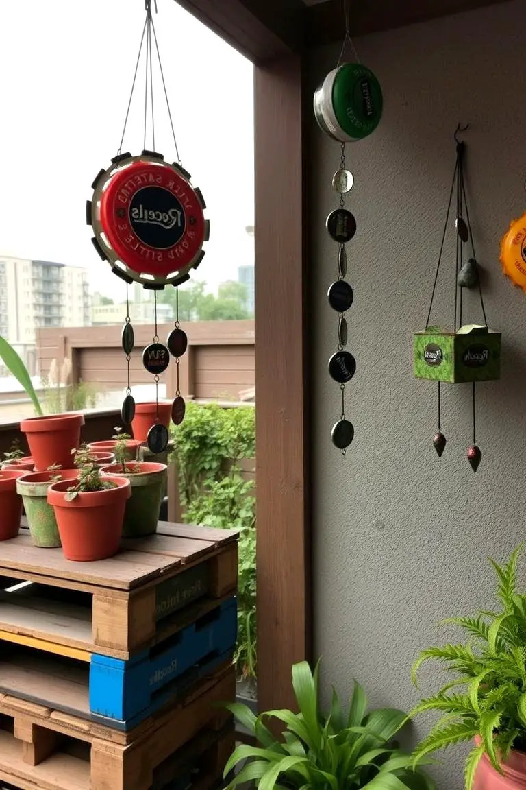 Recycled Material Decor